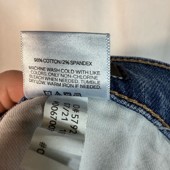 Express 90’s Boot Blue Jeans - Picture 7 of 8